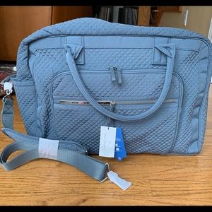 NWT Vera Bradley Iconic Weekender Bag- Charcoal